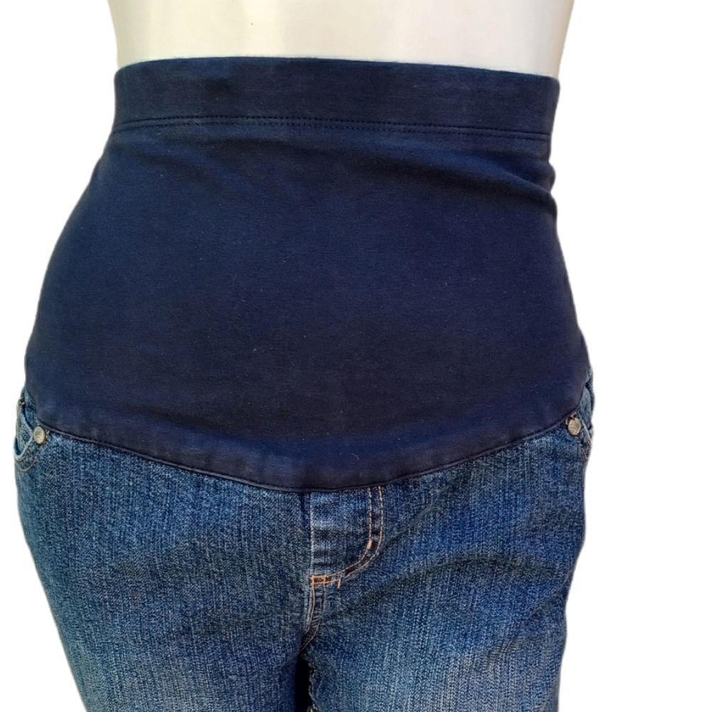 51815...Liz Lange Maternity Bootcut Jeans Size 4